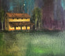 Original art for sale at UGallery.com | Yellow Farm by Mena Malgavkar | $645 | acrylic painting | 11' h x 9.5' w | thumbnail 4