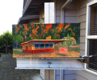 Golden Hour by Mitchell Freifeld |  Context View of Artwork 