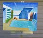 Original art for sale at UGallery.com | Place in the Sun by Mitchell Freifeld | $750 | oil painting | 25' h x 30' w | thumbnail 3