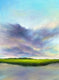 Original art for sale at UGallery.com | Marsh at Dawn by Nancy Hughes Miller | $2,875 | oil painting | 40' h x 30' w | thumbnail 1