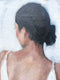 Original art for sale at UGallery.com | She Who is Brave by Nava Lundy | $2,100 | acrylic painting | 36' h x 24' w | thumbnail 4