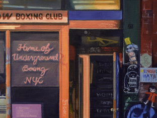 Overthrow Boxing Club by Nick Savides |   Closeup View of Artwork 