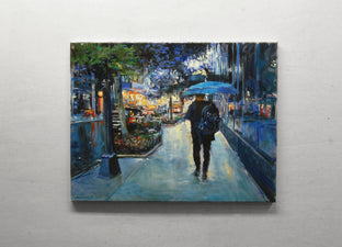 Manhattan Midtown Rain by Onelio Marrero |  Context View of Artwork 