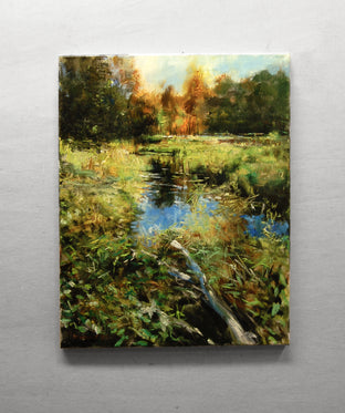 The Brook In Autumn by Onelio Marrero |  Context View of Artwork 