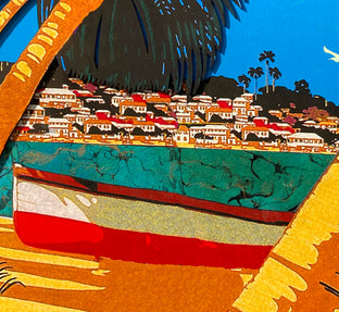 Jamica Bay by Rick "Marlowe" Schneider |   Closeup View of Artwork 