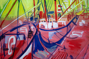 Big Ships by Robert Hofherr |   Closeup View of Artwork 