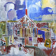 Original art for sale at UGallery.com | Castine by Robert Hofherr | $1,350 | acrylic painting | 24' h x 24' w | thumbnail 1