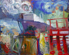 Original art for sale at UGallery.com | Maine Maritime by Robert Hofherr | $1,275 | acrylic painting | 24' h x 30' w | thumbnail 1