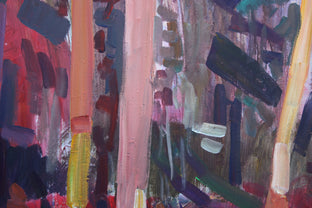 Pine Woods by Robert Hofherr |   Closeup View of Artwork 