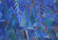 Original art for sale at UGallery.com | Starlight on Pines by Robert Hofherr | $1,375 | acrylic painting | 22' h x 28' w | thumbnail 4