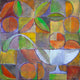 Original art for sale at UGallery.com | Sunny Oranges by Robert Hofherr | $1,250 | acrylic painting | 24' h x 24' w | thumbnail 1