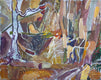 Original art for sale at UGallery.com | Sylvan Study by Robert Hofherr | $1,225 | acrylic painting | 24' h x 30' w | thumbnail 1