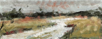 Original art for sale at UGallery.com | River Magic by Ronda Waiksnis | $1,525 | oil painting | 16' h x 40' w | thumbnail 1