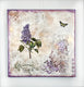 Original art for sale at UGallery.com | Lilac by Shannon Amidon | $3,000 | mixed media artwork | 30' h x 30' w | thumbnail 3