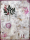 Original art for sale at UGallery.com | Pacific Bleeding Hearts by Shannon Amidon | $3,675 | mixed media artwork | 40' h x 30' w | thumbnail 1