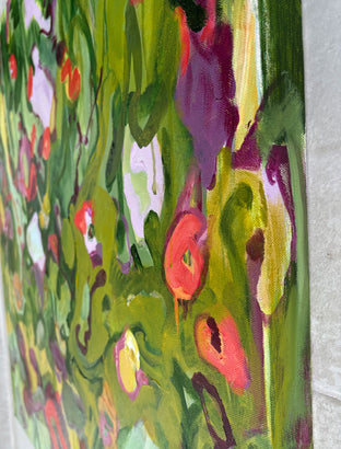 Flowery Language 4 by Sheila Grabarsky |  Side View of Artwork 