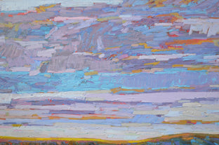 Rolling Fields and Skies by Srinivas Kathoju |   Closeup View of Artwork 