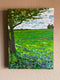 Original art for sale at UGallery.com | The Bluebonnets by Srinivas Kathoju | $425 | oil painting | 14' h x 11' w | thumbnail 3