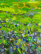 Original art for sale at UGallery.com | The Bluebonnets by Srinivas Kathoju | $425 | oil painting | 14' h x 11' w | thumbnail 4