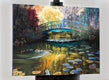 Original art for sale at UGallery.com | Secret Pond by Stanislav Sidorov | $5,000 | oil painting | 30' h x 40' w | thumbnail 3