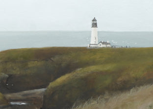 Yaquina Head Light by Steve Boggs |   Closeup View of Artwork 