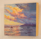 Original art for sale at UGallery.com | Sunset Sail by Karen E Lewis | $550 | oil painting | 12' h x 12' w | thumbnail 2