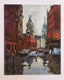 Original art for sale at UGallery.com | Sun Shines in St. Martin's Lane, London by Swarup Dandapat | $1,000 | oil painting | 20' h x 16' w | thumbnail 3