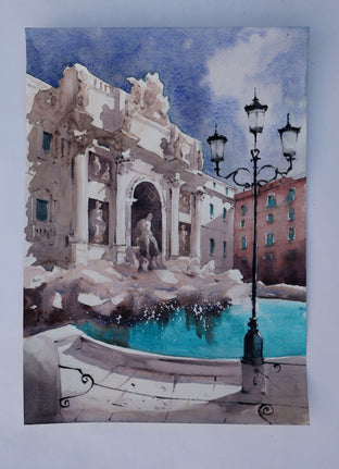 Trevi Fountain, Rome by Swarup Dandapat |  Context View of Artwork 