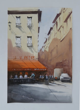 Bistro by Road by Swarup Dandapat |  Context View of Artwork 