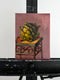 Original art for sale at UGallery.com | Artichoke on Pedestal by Tara Zalewsky-Nease | $325 | oil painting | 12' h x 9' w | thumbnail 3