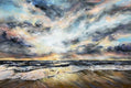 Original art for sale at UGallery.com | Language of the Sky by Tiffany Blaise | $2,050 | oil painting | 24' h x 36' w | thumbnail 1