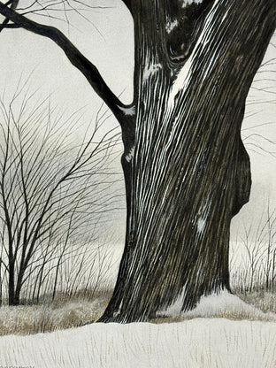 Edge of Winter by Vic Roschkov |   Closeup View of Artwork 