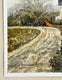 Original art for sale at UGallery.com | Snow Fence by Vic Roschkov | $925 | watercolor painting | 25.75' h x 16.25' w | thumbnail 2