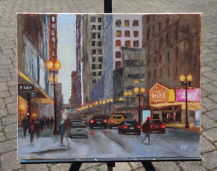 Twilight in the Loop by Yangzi Xu |  Context View of Artwork 