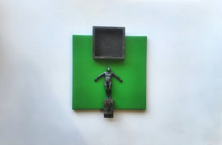 Balance II (Green) by Yelitza Diaz |  Context View of Artwork 