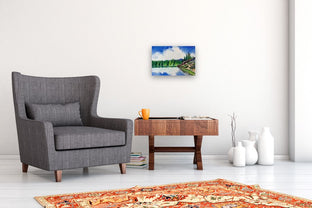 Lake Erwin by Patty Phan |  In Room View of Artwork 