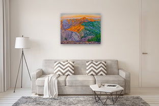 Alpenglow by Crystal DiPietro |  In Room View of Artwork 