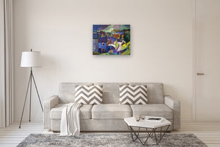 In the Hill Country by Robert Hofherr |  In Room View of Artwork 