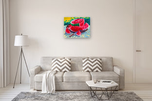 Watermelon Summer Medley by Stanislav Sidorov |  In Room View of Artwork 