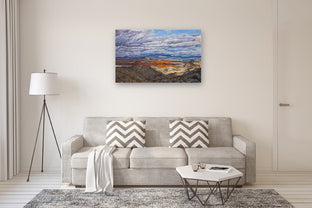 Storm Over the Valley of Fire by Crystal DiPietro |  In Room View of Artwork 