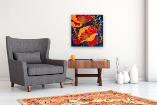 Poppies-3 by Yelena Sidorova |  In Room View of Artwork 