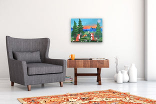 Firefly Field by Andrea Doss |  In Room View of Artwork 