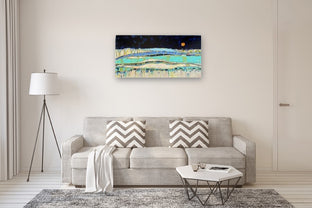 River Valley II - Commission by Pat Forbes |  In Room View of Artwork 