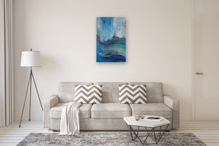 Waterfall by Alicia Dunn |  In Room View of Artwork 