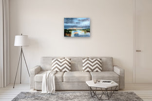 Davis Creek by Ronda Waiksnis |  In Room View of Artwork 