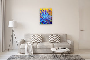 Blue Agave by Suren Nersisyan |  In Room View of Artwork 