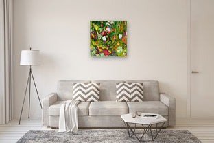 Flowery Language 4 by Sheila Grabarsky |  In Room View of Artwork 