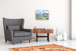 Mt. Diablo Spring View by Catherine McCargar |  In Room View of Artwork 