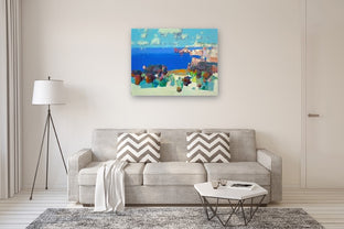 Bay Cliffs by Vahe Yeremyan |  In Room View of Artwork 