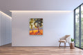 Original art for sale at UGallery.com | Aspen Light by Karen E Lewis | $5,625 | oil painting | 60' h x 48' w | thumbnail 5